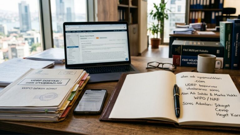 .com Uzantılı Alan Adı Uyuşmazlıkları ve UDRP Kapsamında Uluslararası Başvuru Süreci̇