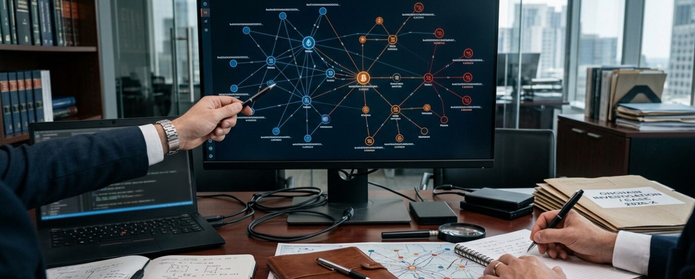 Kripto Dolandırıcılık Onchain Suç Soruşturması Blockchain Transfer Takibi Rehberi 2026 - pegahukuk