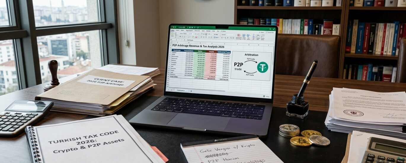 Kripto P2P Arbitraj Geliri 2026’da Dikkat Edilmesi Gereken Vergiler - pegahukuk
