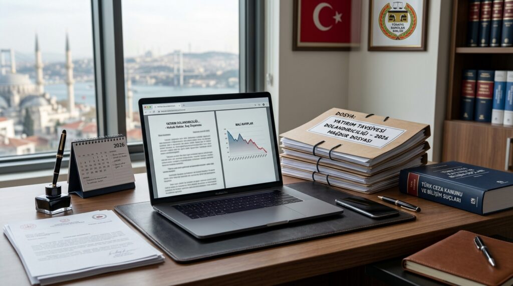 Yatırım Tavsiyesi Dolandırıcılığı Türkiye 2026: Hukuki Haklar, Suç Duyurusu ve Mağdur Rehberi - pegahukuk
