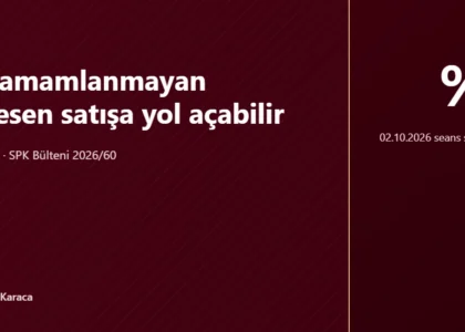 Süresinde tamamlanmayan özkaynak resen satışa yol açabilir
