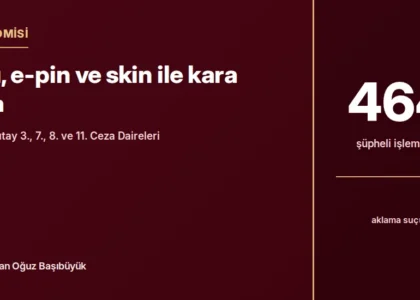 Oyun parası, e-pin ve skin ile kara para aklama: MASAK’a 2025’te 464.010 şüpheli işlem bildirimi