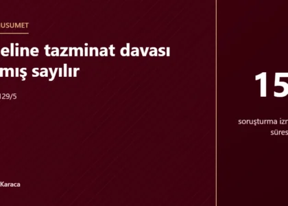 SPK personeline tazminat davası Kurul'a açılmış sayılır