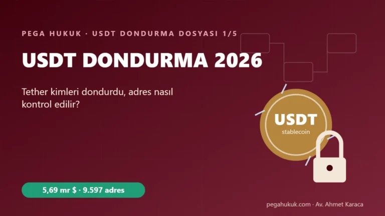 USDT Dondurma 2026: Tether Kimleri Dondurdu, Adres Nasıl Kontrol Edilir? Güncel Veriler