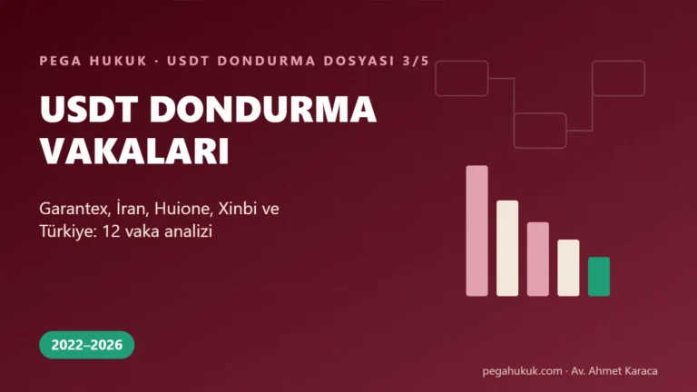 USDT Dondurma Vakaları 2022–2026: Garantex, İran, Huione, Xinbi ve Türkiye’deki 544 Milyon Dolar — 12 Vaka Analizi