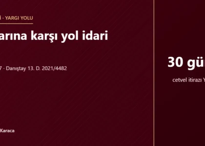 YTM kararlarına karşı yol idari yargıdır