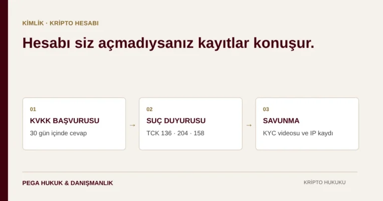Adıma Kripto Hesabı Açılmış: Nasıl Anlaşılır, Ne Yapılır, Şüpheli Olursam Nasıl Savunurum?