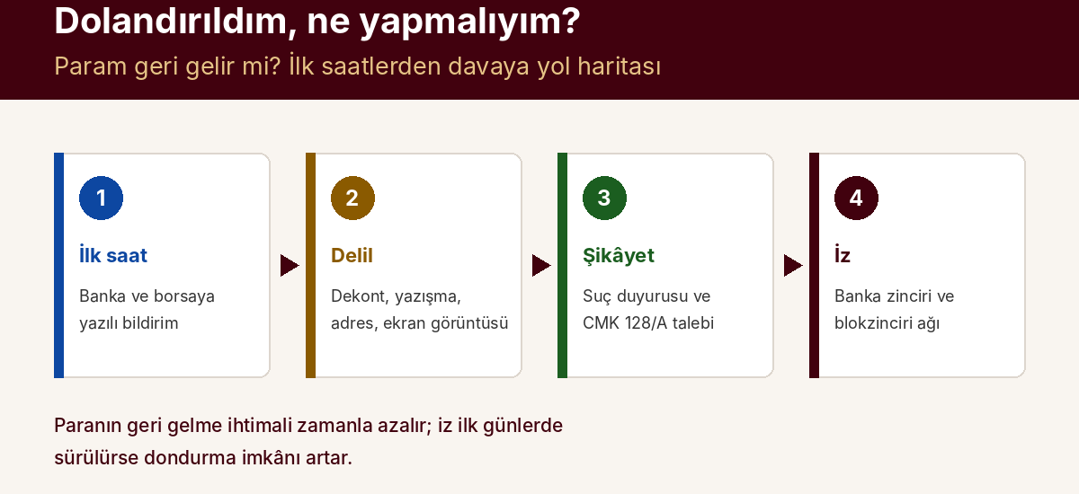 Dolandırıldım, Ne Yapmalıyım? Param Geri Gelir mi? — kapak görseli