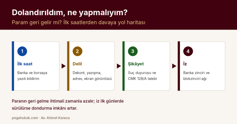 Dolandırıldım, Ne Yapmalıyım? Param Geri Gelir mi?