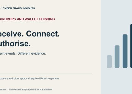 Nft Airdrops And Wallet Phishing: Receive. Connect. Authorise. Different events. Different evidence. Seed exposure and token approval require different responses