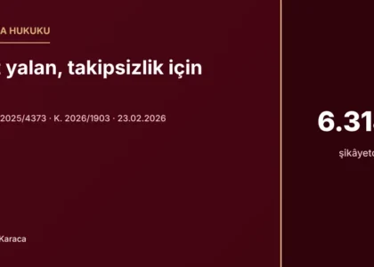 Karar incelemesi kapak görseli: Yargıtay 11. Ceza Dairesi E. 2025/4373, K. 2026/1903 sayılı kararında rıza ve basit yalan gerekçeli kripto takipsizliğe itirazın reddi kanun yararına bozuldu