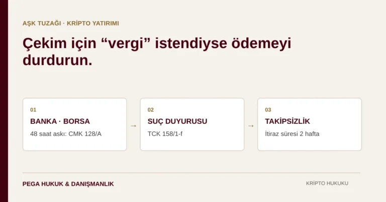 Aşk Dolandırıcılığıyla Kripto Yatırımı (Pig Butchering): Para Nasıl Geri İstenir?